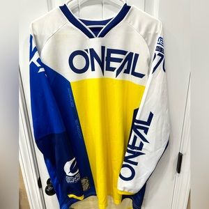 Men’s Oneal Mayhem Long Sleeve Racing Jersey  Size Medium